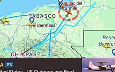 US P-3B Orion Spy Plane Spotted Over Mexico As SIGINT Ops Target Cartels