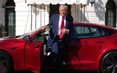 “Buy A Tesla” Searches Spike After Trump Rallies Around Musk & DOGE