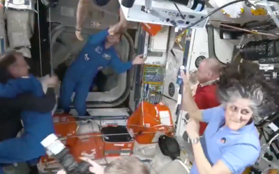 Elon Musk’s SpaceX Capsule Docks At ISS To Rescue Stranded Boeing Astronauts