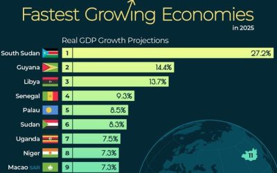 These Are The World’s Fastest-Growing Economies In 2025