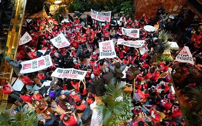 Jewish Pro-Palestine Protesters Flood Trump Tower Over Arrest Of Columbia University’s Mahmoud Khalil oan