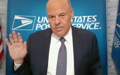 U.S. Postmaster General Louis DeJoy Steps Down  oan