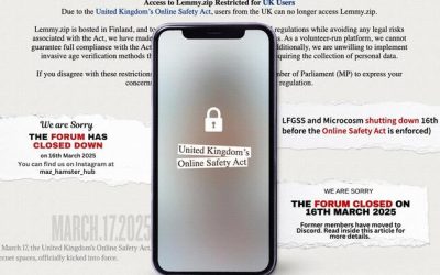 British Chat Forums Shutter To Avoid New Internet Policing Law