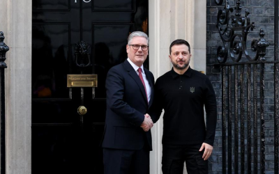 European Leaders Embrace Zelensky In London, Start Work On Alternate Peace Plan