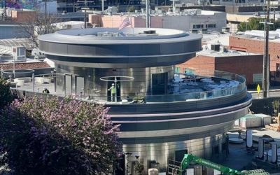 Tesla’s 1950s-Style Diner In Hollywood Nears Completion