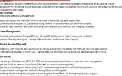 Points For Honesty: UK Tech Firm Says “Only Immigrants From India Will Be Considered” In DevOps Want Ad