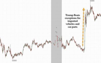 “They Need A Little Bit Of Time”: Auto Stocks Pop On Trump Tariff Comments; But Deutsche Still Cautious