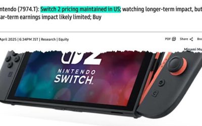 Nintendo Switch 2 Frenzy: “Selling Out” Across US Retailers As Tariffs Won’t Impact Pricing 