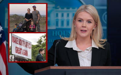 Leavitt doubles down during briefing on Afrikaners, NBC correspondent challenges documented hatred toward country’s White farmers