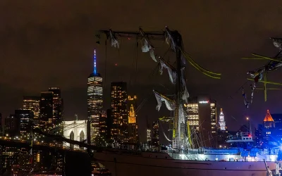 Mexican Navy Ship Collides With Brooklyn Bridge, Killing 2 And Injuring Over A Dozen More oan