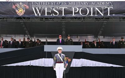 Pres. Trump touts America’s military at West Point commencement oan