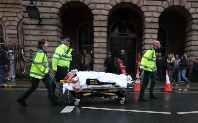 Vehicle slams into crowd of Liverpool soccer fans injuring dozens, driver arrested oan