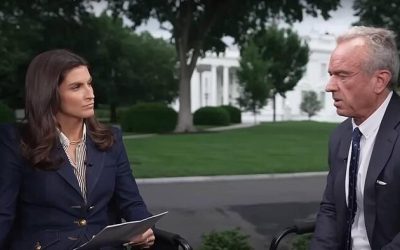 CNN Clown Collins Visibly Irked As RFK Jr. Expertly Exposes Her