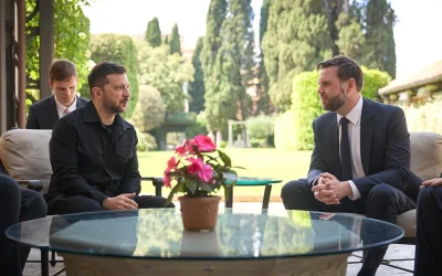 Zelensky Says He Had ‘Good’ Meeting With Vance In First Encounter Since Oval Office Blow-Up  oan