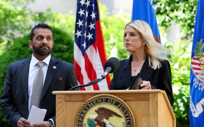 AG Bondi Says FBI Sifting Through “Tens Of Thousands Of Videos” Containing Jeffrey Epstein “With Children Or Child Porn”