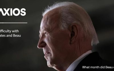 Biden-Hur Tape Drops, And Boy Is It Rough