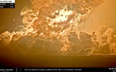 Watch: SpaceX’s Starship Static Rocket Test Suffers “Major Anomaly” 