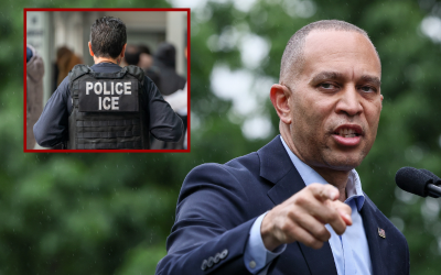 ‘Doxer’ Hakeem Jeffries demands public release of ICE agents’ names, citing ‘aggressive overreach’ oan