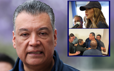 Democrat Sen. Padilla forcibly removed from Noem press conference after ‘interrupting’ and ‘not complying with officers,’ DHS responds