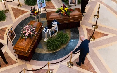Biden, Harris attend funeral of Minnesota State Rep. Melissa Hortman  oan