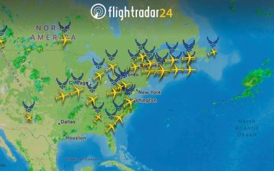 Wave Of USAF Tankers Depart America Amid Escalating Israel-Iran Conflict