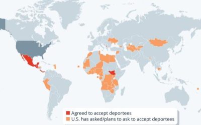Where Trump Wants To Send Deportees Under The Third-Country Deal