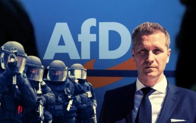 German Police Raid AfD MEP’s Property For The 22nd Time