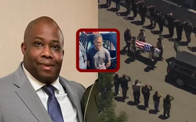 Procession held for parole officer who was fatally shot, suspect identified  oan