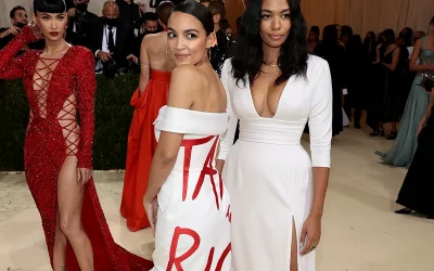 AOC broke House rules, must pay over $2,700 for ‘Tax The Rich’ dress worn at Met Gala oan