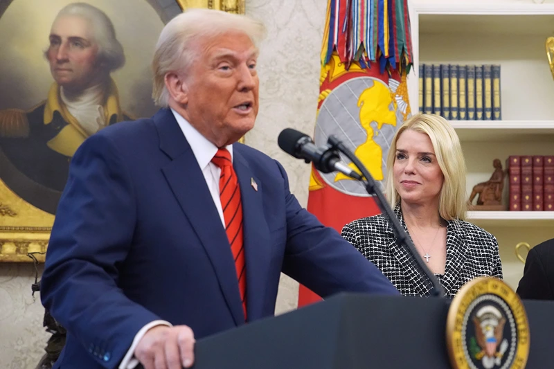 Trump defends AG Pam Bondi amid backlash over Epstein files  oan
