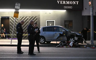 At least 30 injured after driver plows through Los Angeles crowd outside of nightclub  oan