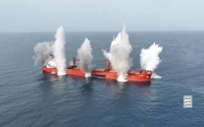 Red Sea Chokepoint Crisis: Houthis Release Dramatic Footage Of Cargo Ship Attack
