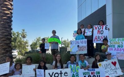 California Homeschool Families Rally Against Bill For Increased Oversight, Funding Cuts