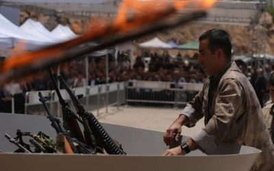 Turkey’s Outlawed PKK Begins ‘Symbolic’ Disarmament By Burning Weapons