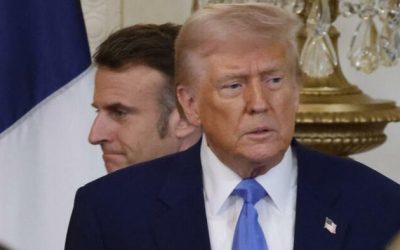 Trump: Macron's Two-State Talk "Doesn't Matter" & "Carries No Weight"