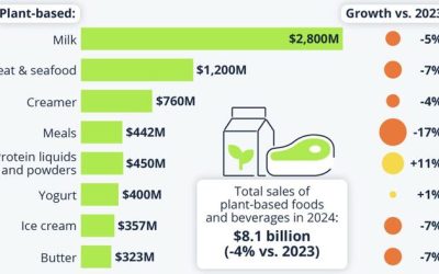 Americans Spent Less On Plant-Based Foods In 2024