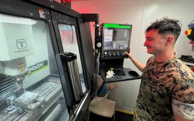 On The High Seas, The Navy Is 3D-Printing Its Way Out Of Supply Chain Delays