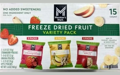 Freeze-dried fruit recalled over ‘potentially fatal’ contamination risk oan