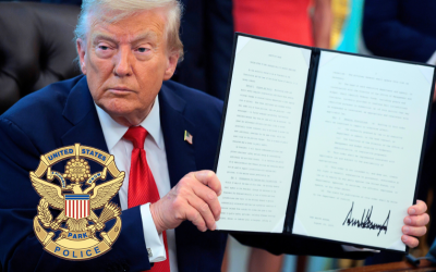 Man arrested after setting fire to American flag in park nearby WH, hours after Trump’s flag-burning EO signing oan