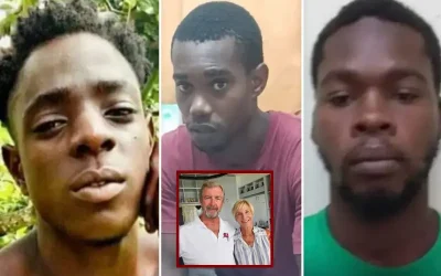 3 escaped prisoners sentenced for murder of American couple in Caribbean oan