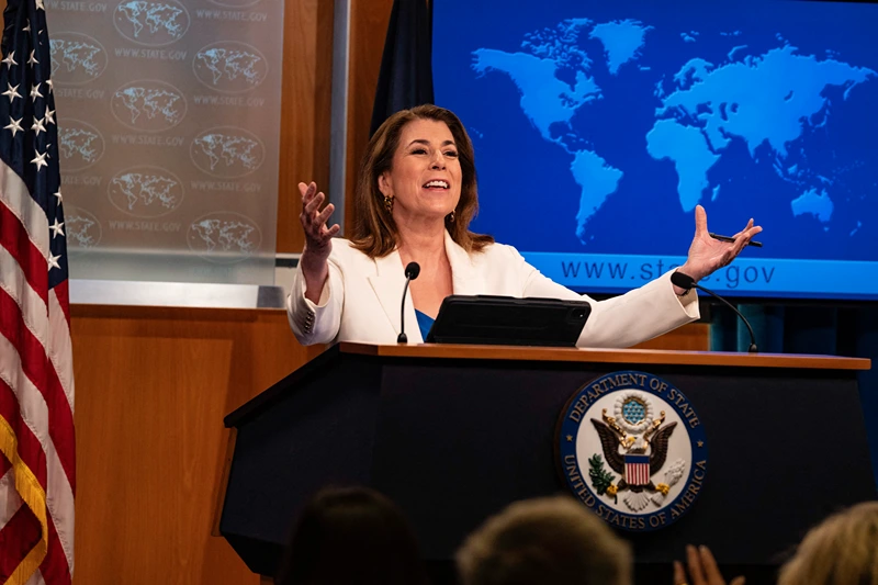 Trump nominates State Dept spokesperson Tammy Bruce as deputy representative to UN oan