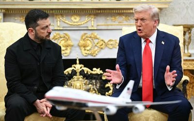 Trump meets with Zelensky in Oval Office ahead of EU leader gathering oan