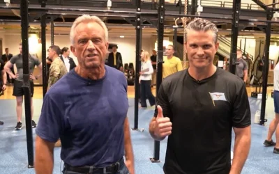 RFK Jr. challenges Hegseth to pushup and pullup showdown, promoting a fit and active lifestyle oan