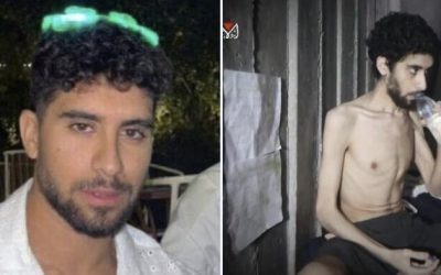 ‘A Living Skeleton Buried Alive’: Hamas Releases Images Of Hostages In The Tunnels