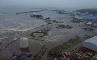 Russian Nuclear Submarine Base Damaged By Tsunami, Satellite Images Reveal