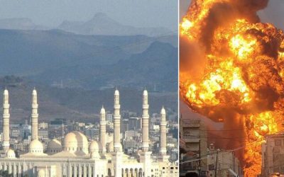 Watch: Israel Targets Yemen's Capital With Massive Strikes Near Presidential Complex, Missile Bases