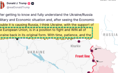 ​​​​​​​Trump’s Ukraine/Russia Comment Sparks Renewed Bid In European Defense Stocks