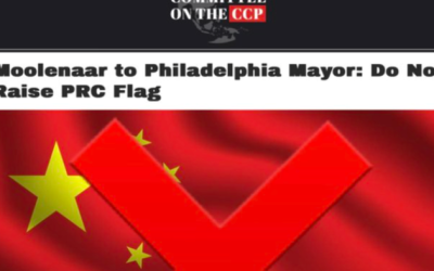 “Deeply Concerned”: Congressional Chairman Demands Philadelphia Cancel China Flag-Raising