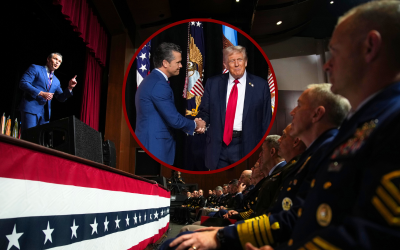 Trump, Hegseth rally top brass at Quantico to reclaim U.S. Military might and ‘warrior ethos’ oan