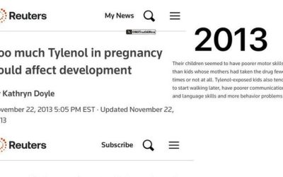 MSM ‘Forgets’ They’ve Been Warning About Tylenol And Pregnancy For Over A Decade